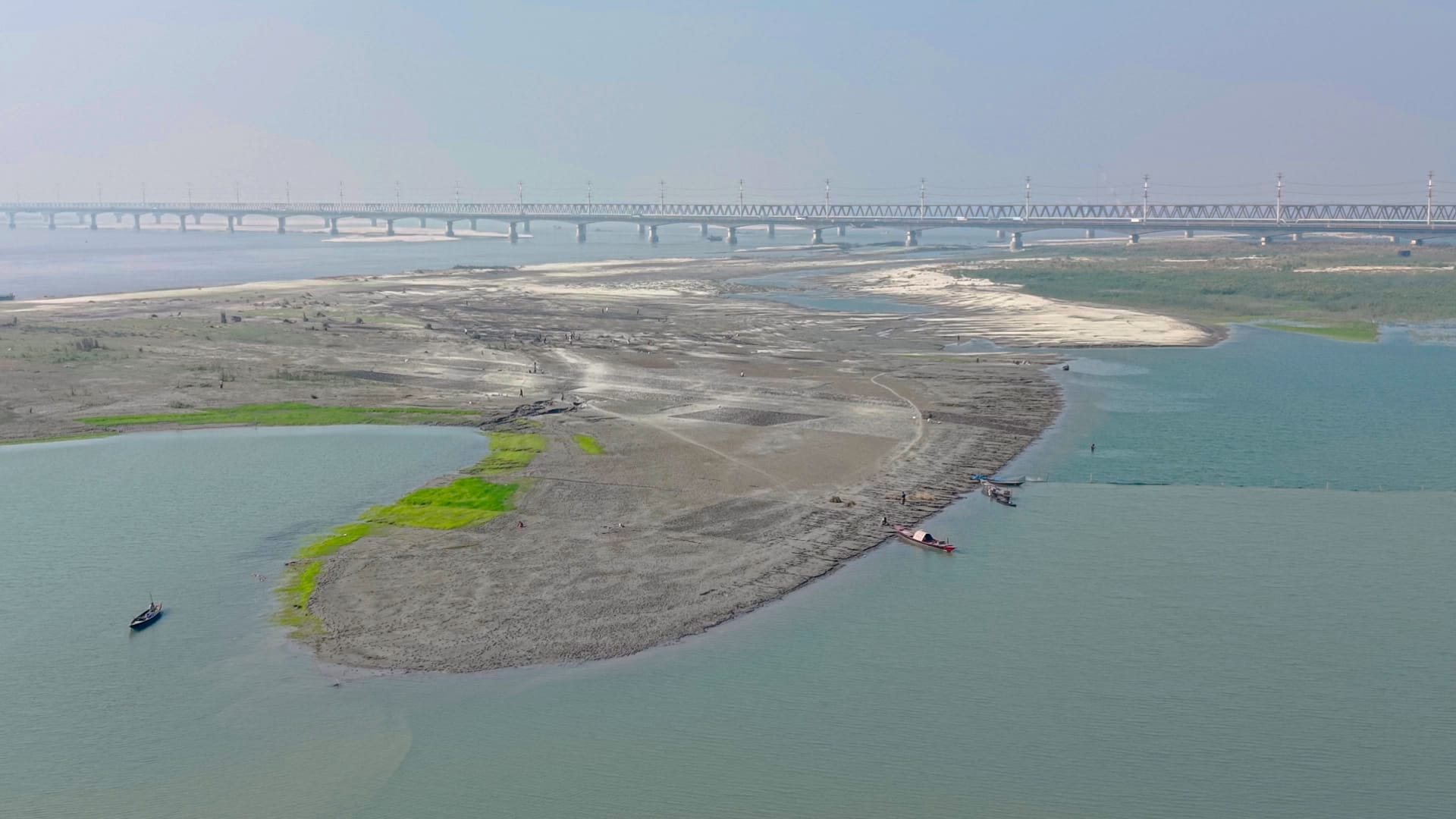 The bridge that broke the river