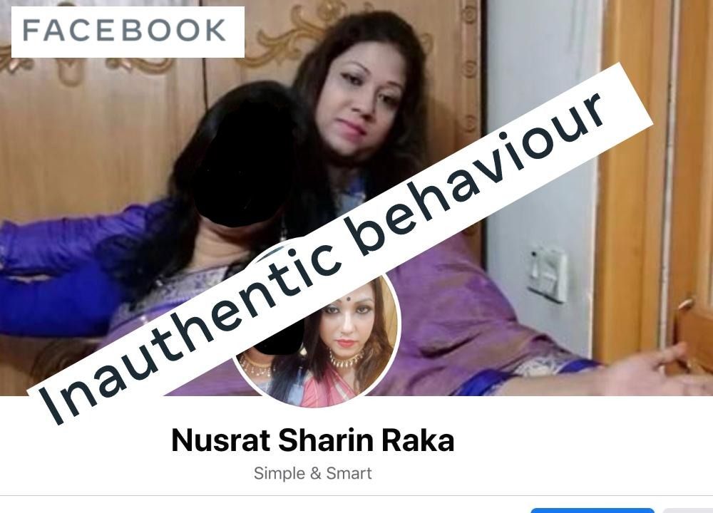 Facebook: Account set up in the name of Kanak Sarwar’s sister removed for “inauthentic behaviour”