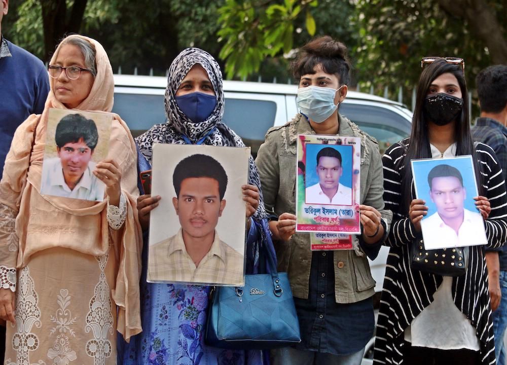 Seeking to justify state-sponsored murders and disappearances