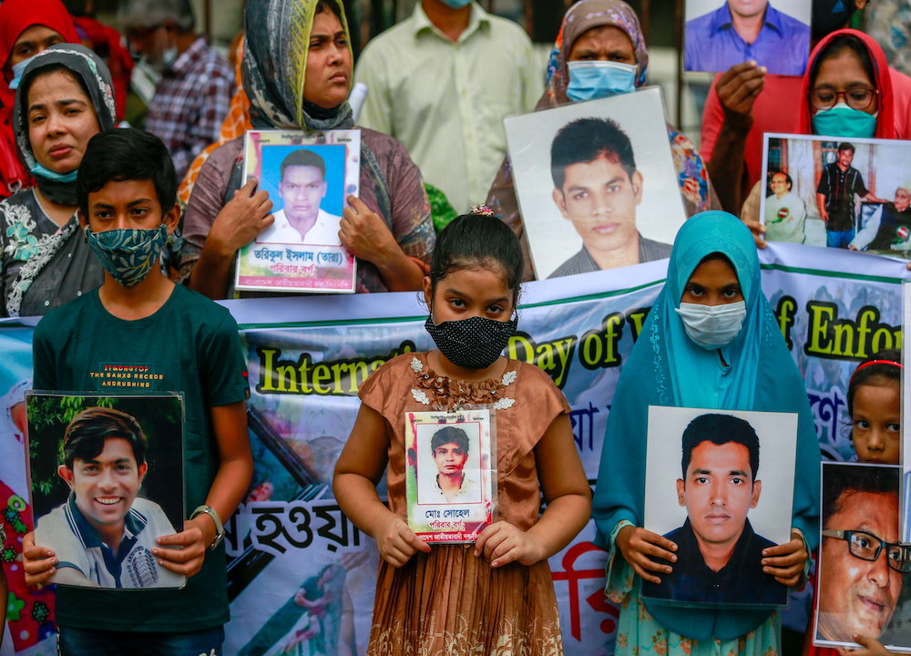 Police pressure families of the disappeared
