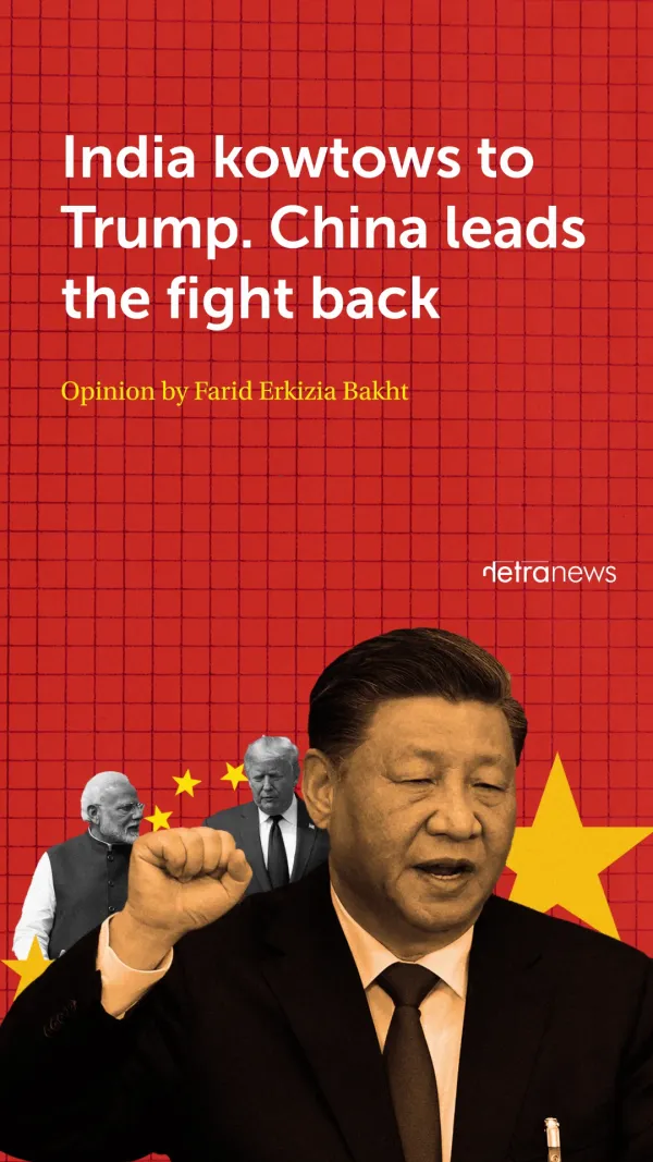 India kowtows to Trump