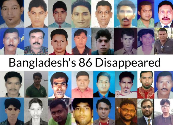 Whereabouts unknown: Bangladesh’s 86 disappeared men
